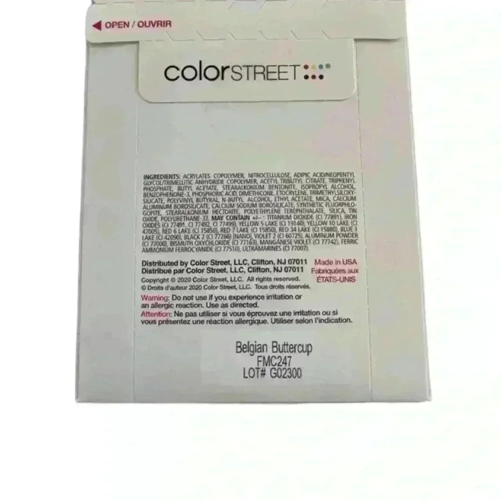 Color Street Belgium Buttercup - Picture 4 of 5